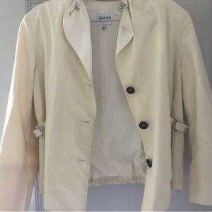 Armani Collezioni Bomber Style Blazer Size 8